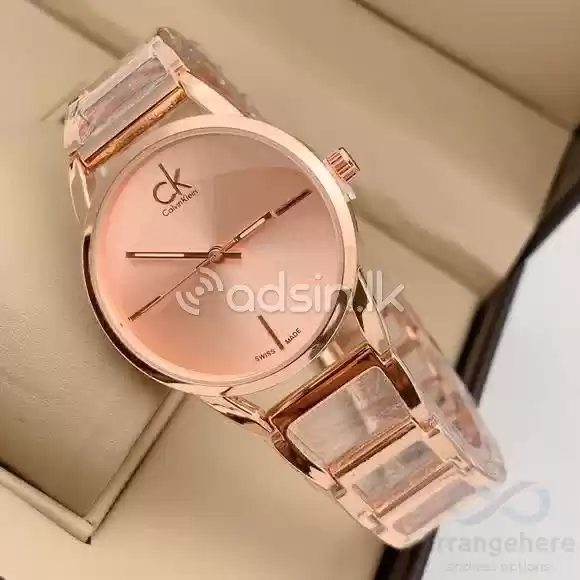 Ck fashion ladies watch RoseGold