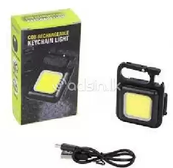 COB Mini Re- chargeable Keychain Light