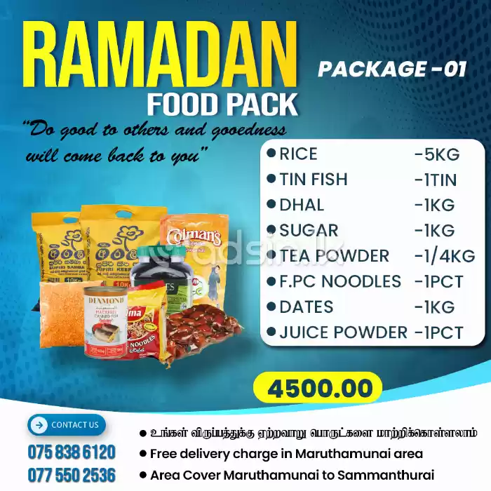 Ramdan Food pack