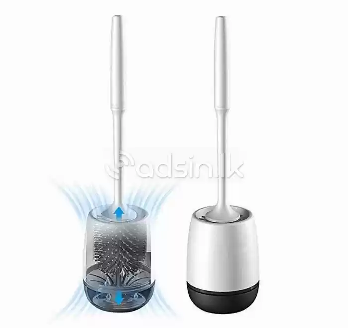 Wall-Mounted - TPR Silicone Head Toilet Brush