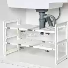 Adjustable - Kitchen Rack Pool Space Arrangement Frame