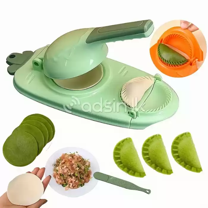 2 In1 Patties or Dumpling Maker DIY Kit Wrapper Presser- Kitchen Gadgets