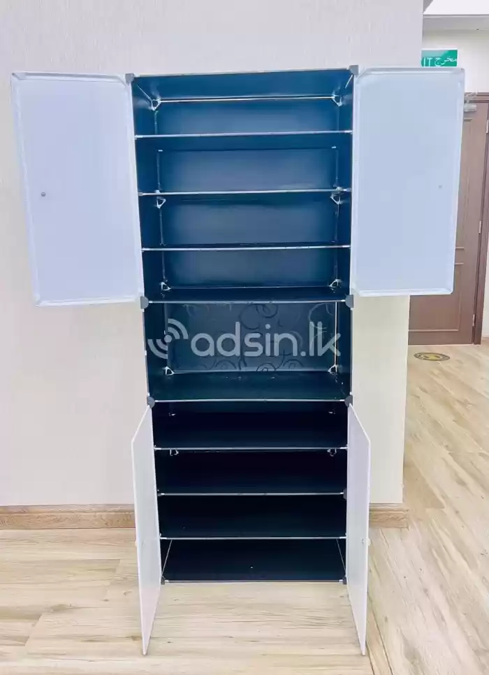 DIY 4 door 8-shoe rack with cubbe 2120