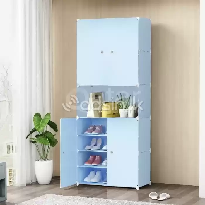 DIY 4 door 8-shoe rack with cubbe 2120