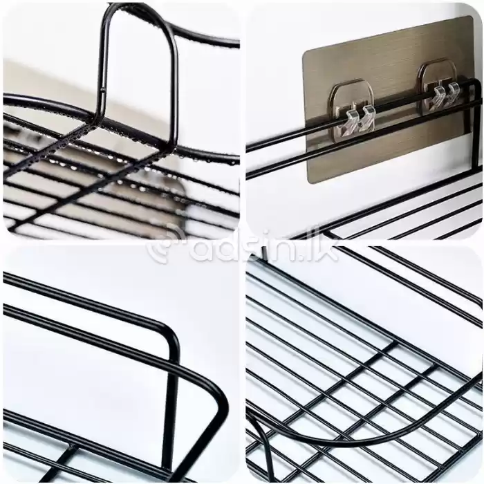 STAINLESS STEEL BATHROOM CORNER SHELF