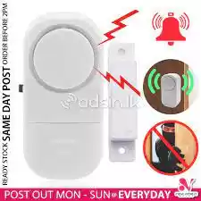 Door/Window Entry Alarm with Magnetic Sensor