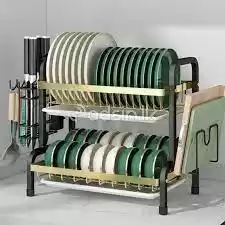 2 Layer Kitchen Dish Rack