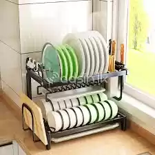 2 Layer Kitchen Dish Rack