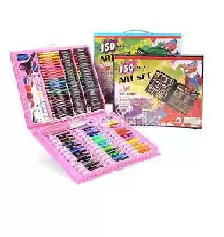 150 Pcs Deluxe Art Set - Artist Drawing Painting & Equipments