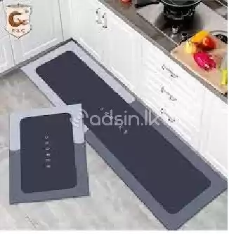 Kitchen 2Pcs Mat Floor - Water Absorption