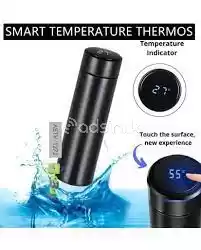 Smart Cup Vacuum Flask - LED Digital Temperature Display