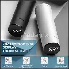 Smart Cup Vacuum Flask - LED Digital Temperature Display