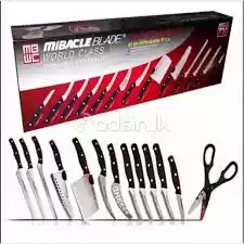 Mibacle Blade 13 Pcs World class Knife Set
