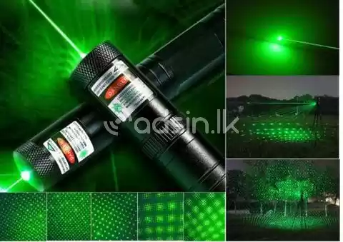 Laser Light | 500mW Rechargeable Green Laser Pointer | Powerful Lazer Pen for Party, Disco Lite 5Mile + Battery