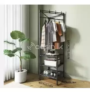 Multi Function - Corner Coat Rack with 3 Layers