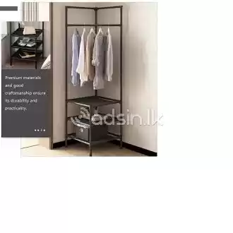 Multi Function - Corner Coat Rack with 3 Layers