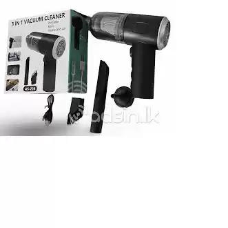 3 in 1 Home & Car Vacuum Cleaner - Portable &Rechargeable