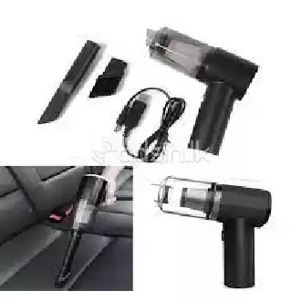 2 in 1 Car Vacuum Cleaner - Portable & Rechargeable