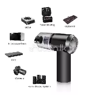 2 in 1 Car Vacuum Cleaner - Portable & Rechargeable